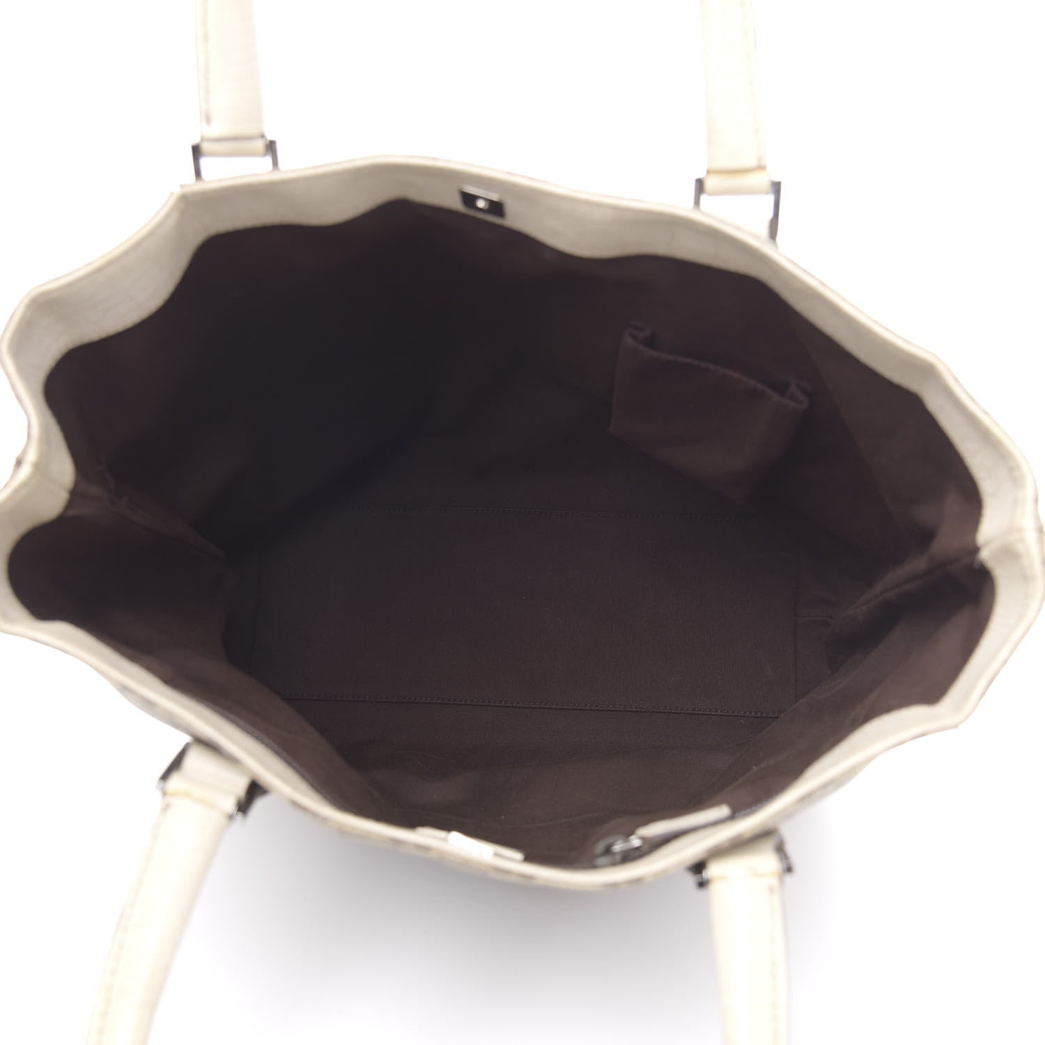 Gucci GG Plus Monogram Small Vertical Tote Off White 5 of 16