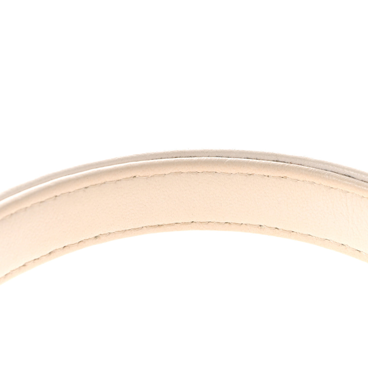 Calfskin Quilted Top Handle Flap White