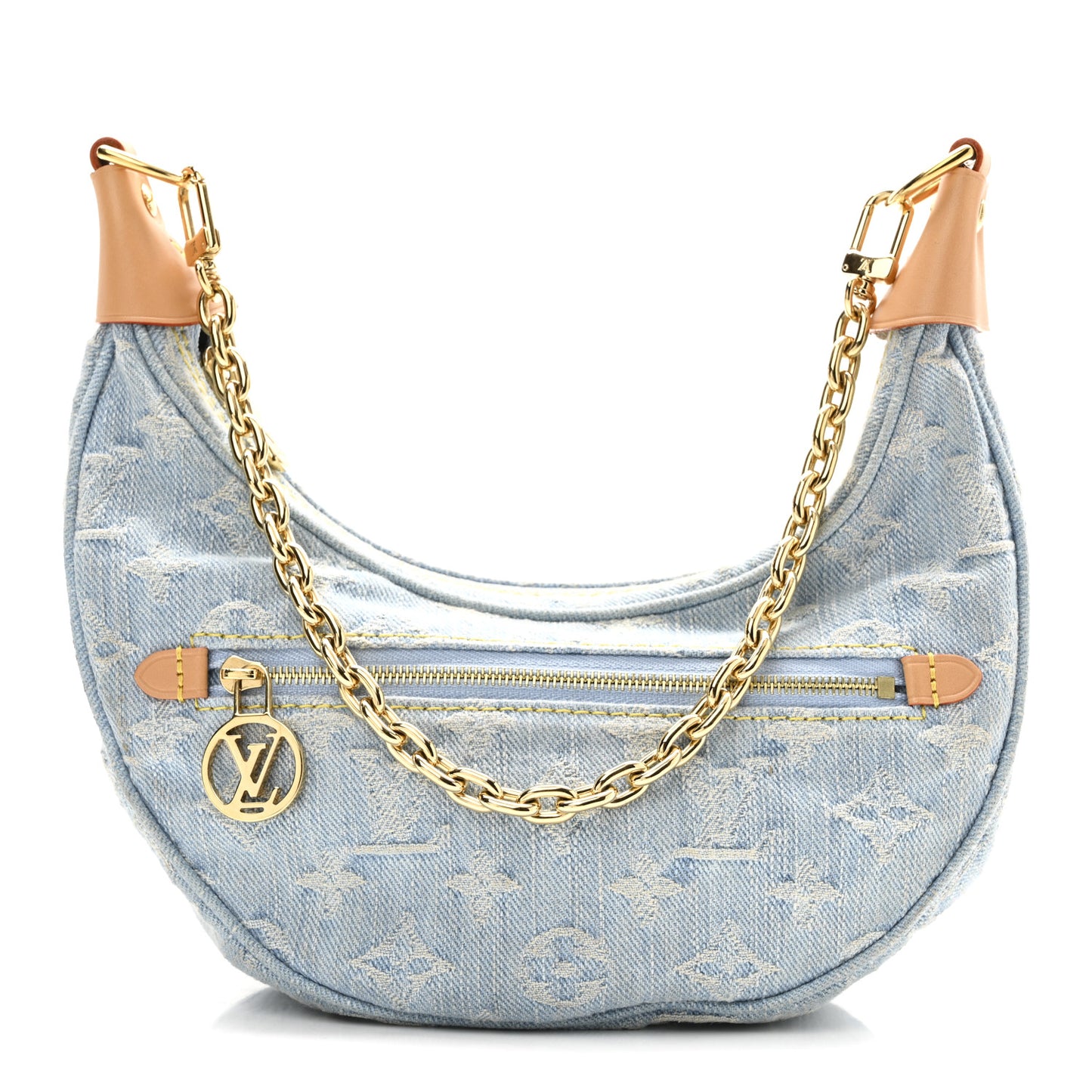 Monogram Denim Loop Sky Denim Sky Denim