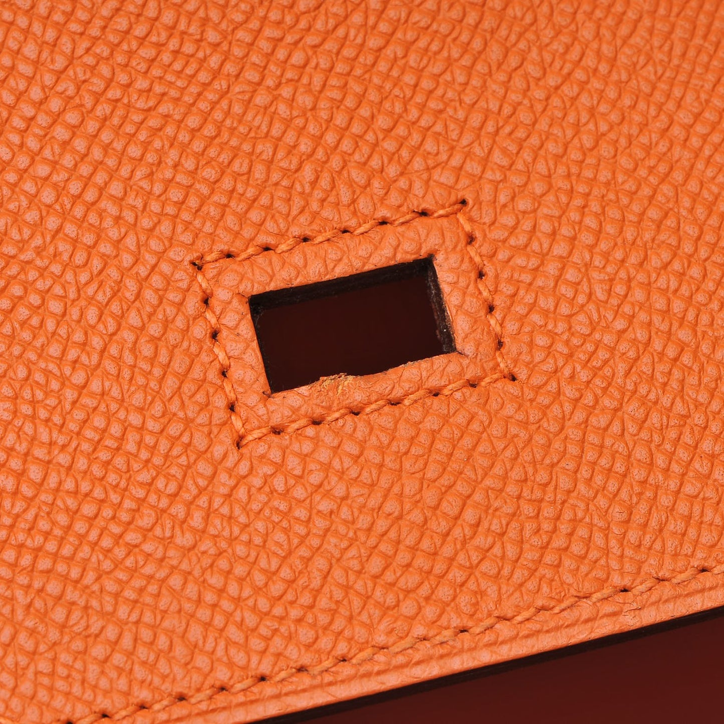 Epsom Birkin 35 Orange