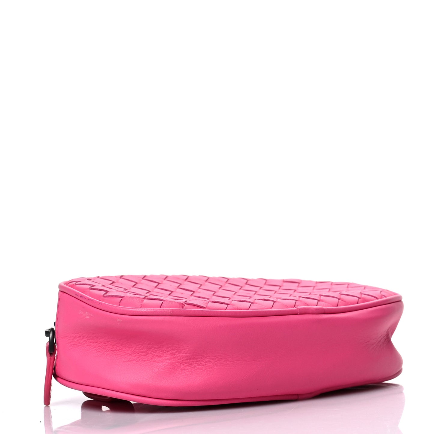 Nappa Intrecciato Belt Bag Rosa Shock
