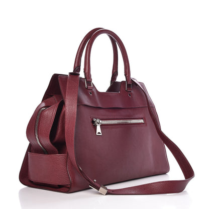 Proenza Schouler Buffalo PS13 Small Satchel Pinot Noir 4 of 9