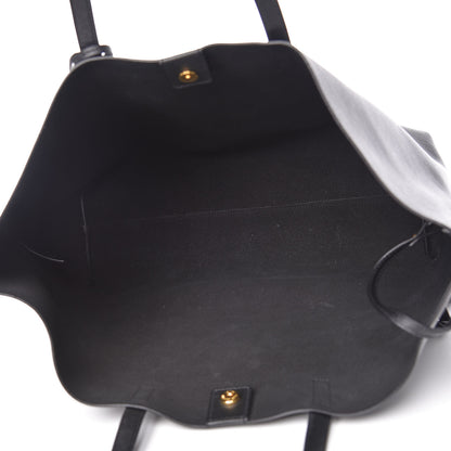 Saint Laurent Calfskin Large Shopping Tote Black 6 of 11