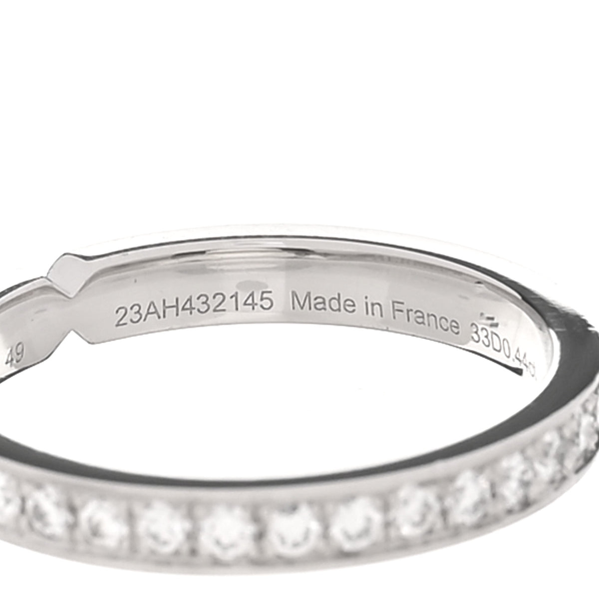 Platinum Diamond Eternity Band Ring 49 5