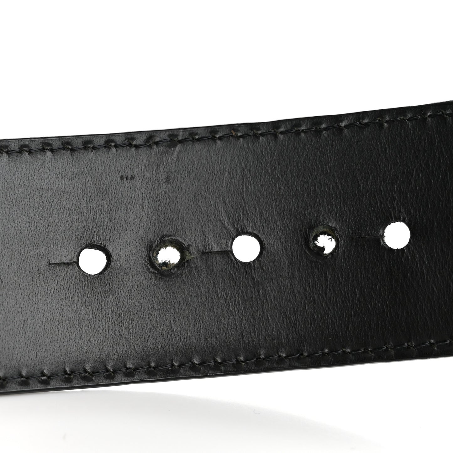 Calfskin Embossed Medusa Belt 95 38 95 38 Black