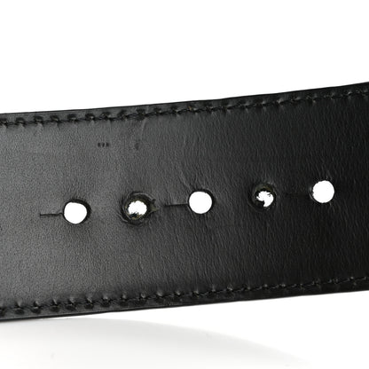 Versace Calfskin Embossed Medusa Belt 95 38 95 38 Black 7 of 7