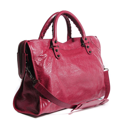 Balenciaga Agneau Classic Hardware City Cassis 3 of 14