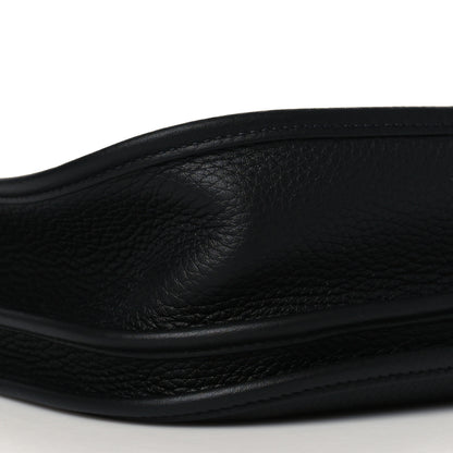 Hermes Taurillon Clemence Evelyne III PM Black 8 of 10