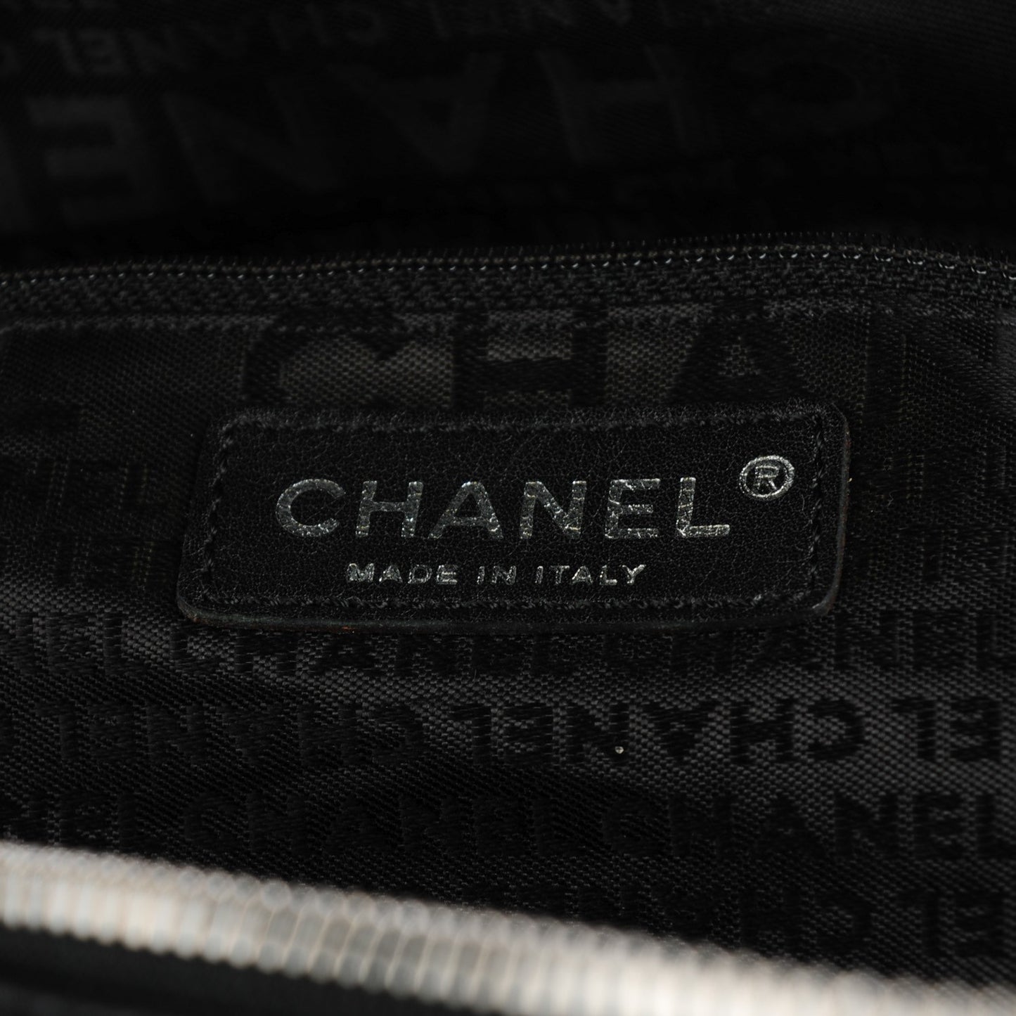 Grained Calfskin Duffel Bag Black