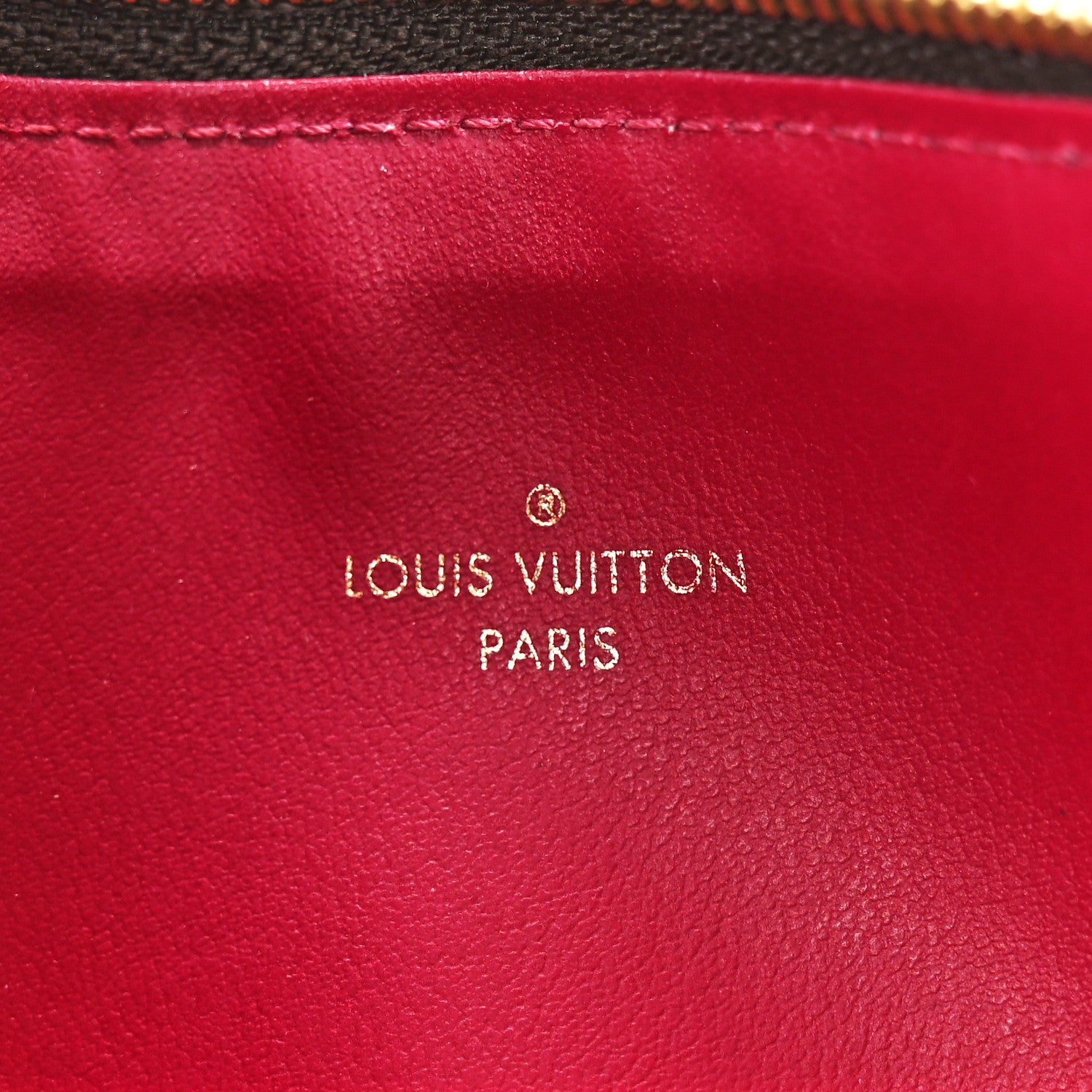 Louis Vuitton Monogram Pochette Felicie Chain Wallet Fuchsia 11 of 15
