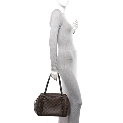Louis Vuitton Damier Ebene Rivington GM 2 of 10
