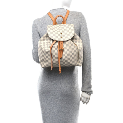 Louis Vuitton Damier Azur Sperone Backpack 2 of 11