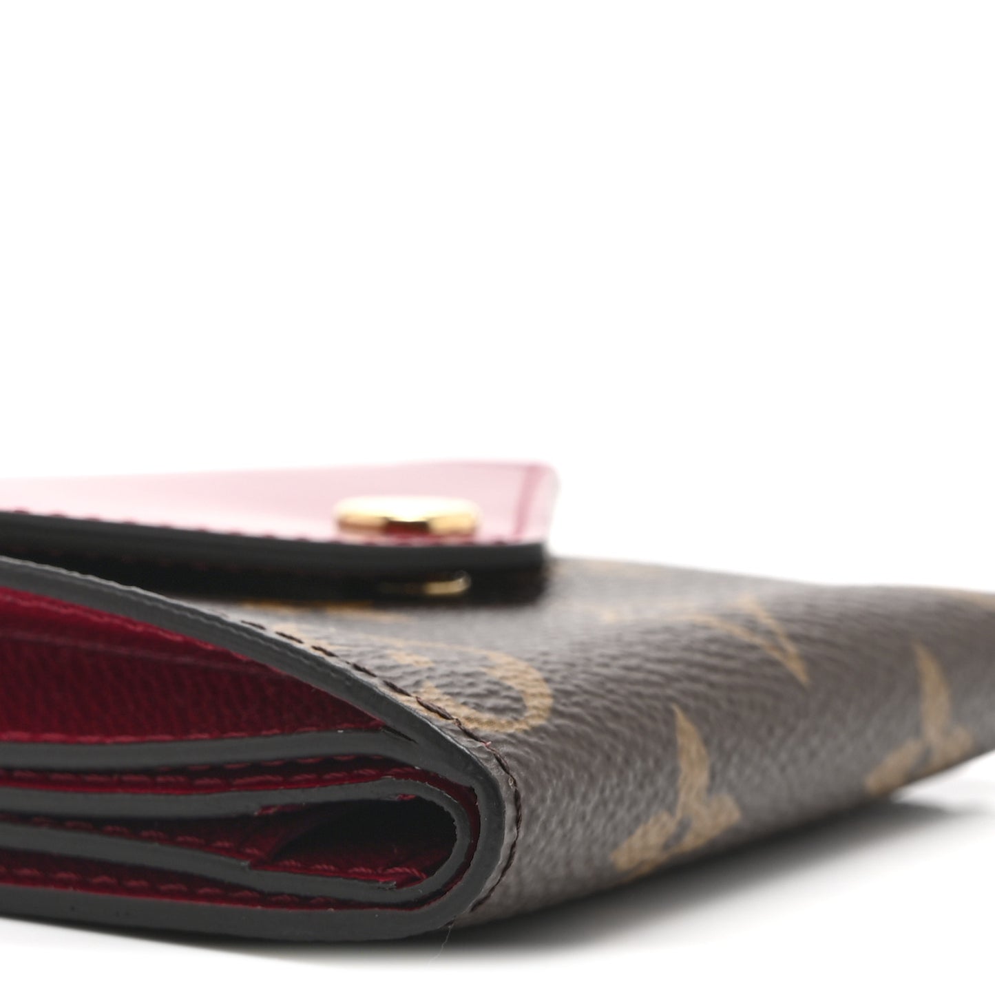 Monogram Zoe Wallet Fuchsia