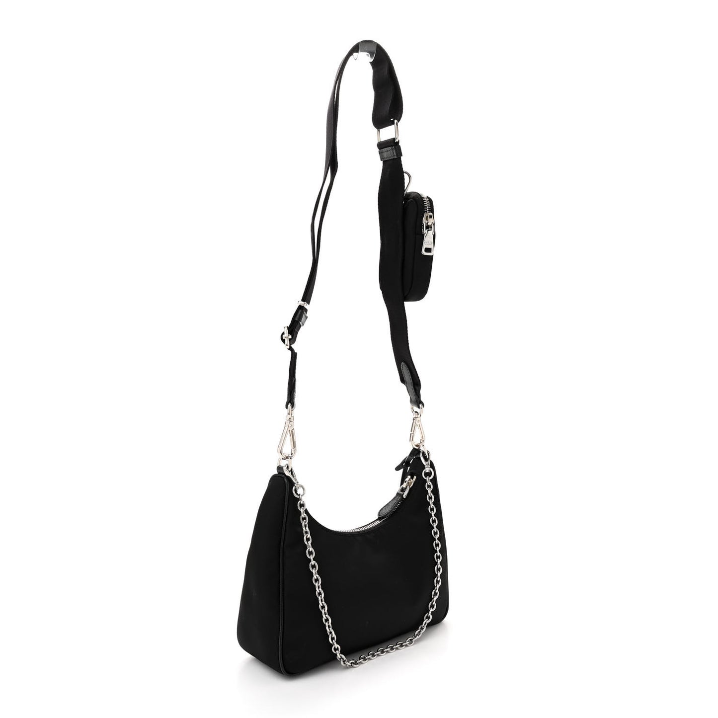 Nylon Re-Edition 2005 Shoulder Bag Black
