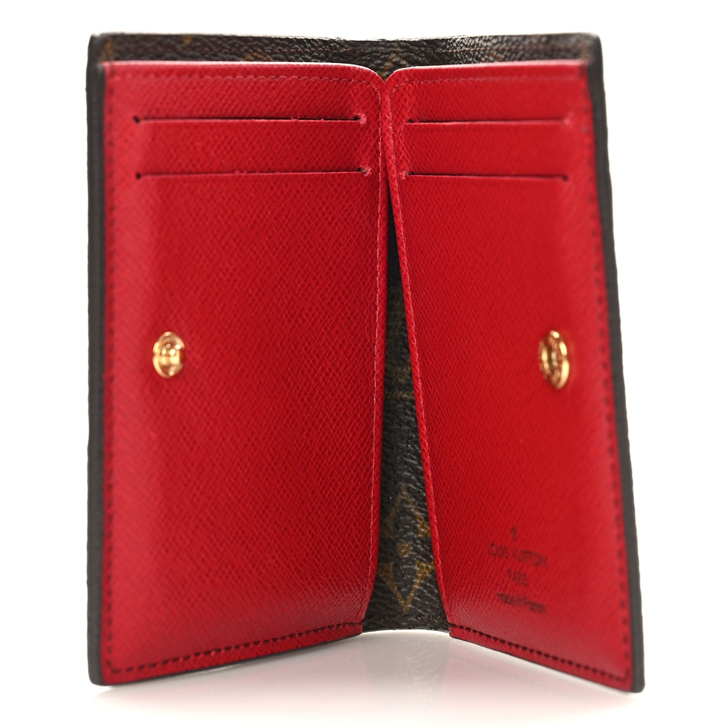 Monogram Compact Marie Wallet Rouge