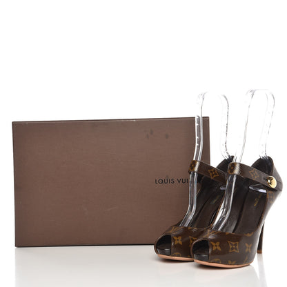 Louis Vuitton Monogram Ritual Pumps 37 9 of 9