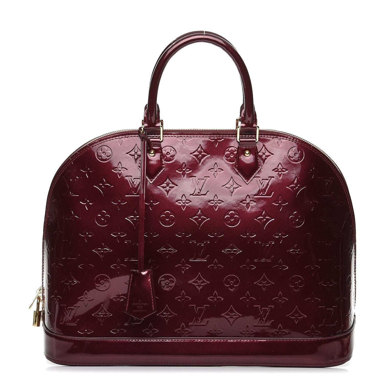 Louis Vuitton Vernis Alma GM Rouge Fauviste 1 of 10