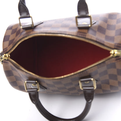 Louis Vuitton Damier Ebene Speedy Bandouliere 25 5 of 10