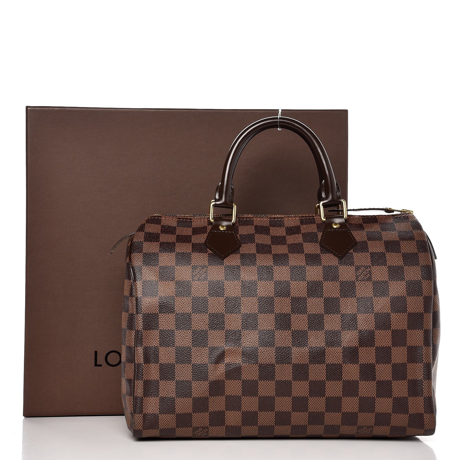 Louis Vuitton Damier Ebene Speedy 30 9 of 9