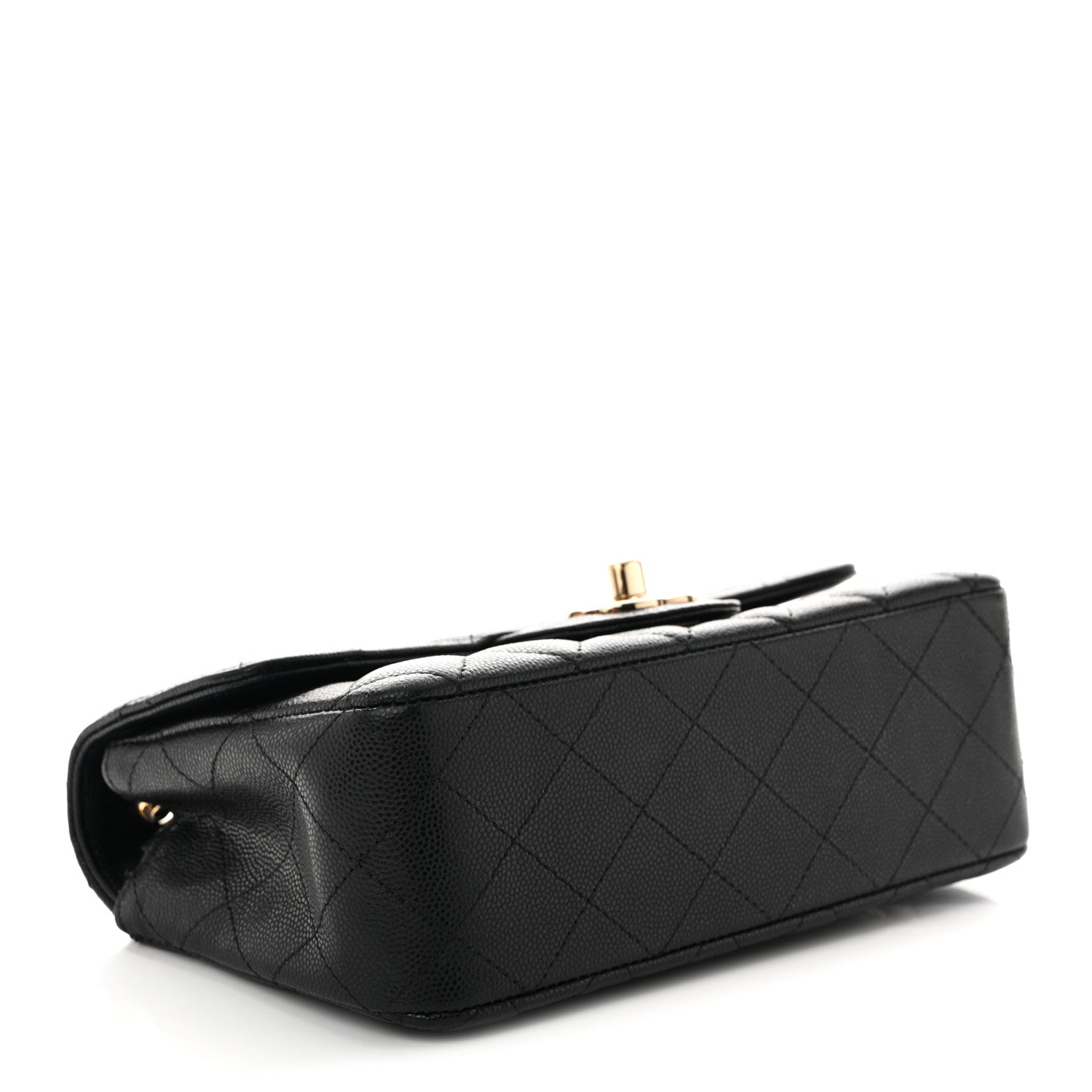Chanel Caviar Quilted Mini Rectangular Flap Black 4 of 10