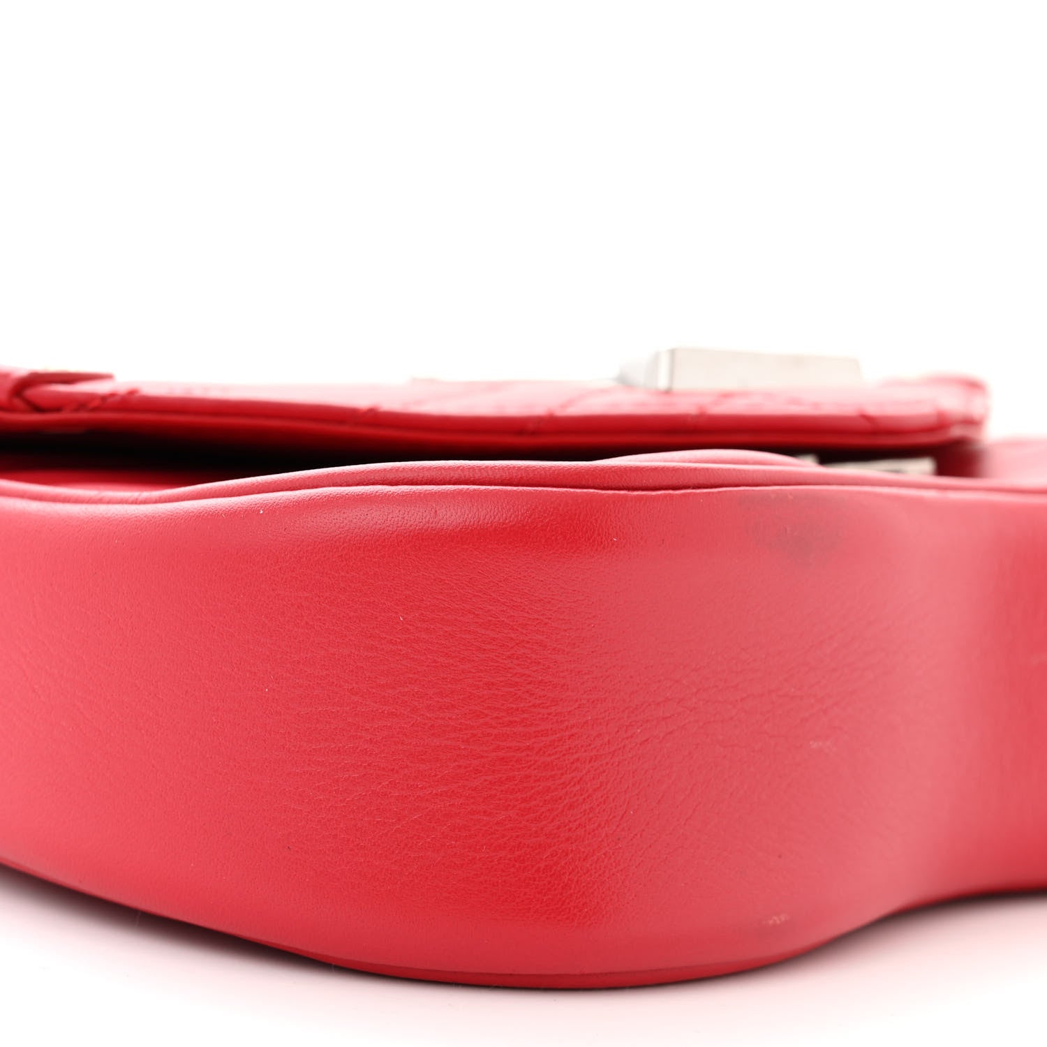 Louis Vuitton Calfskin New Wave Chain PM Scarlet 8 of 11