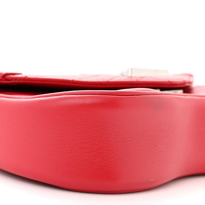 Louis Vuitton Calfskin New Wave Chain PM Scarlet 8 of 11