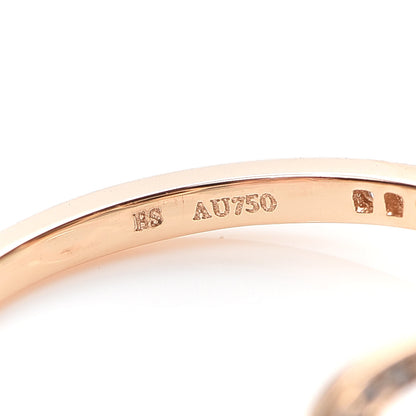 Tiffany 18K Rose Gold Diamond Infinity Ring 52 6 6 of 7