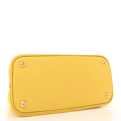 Prada Saffiano Cuir Mini Double Bag Sole 4 of 14