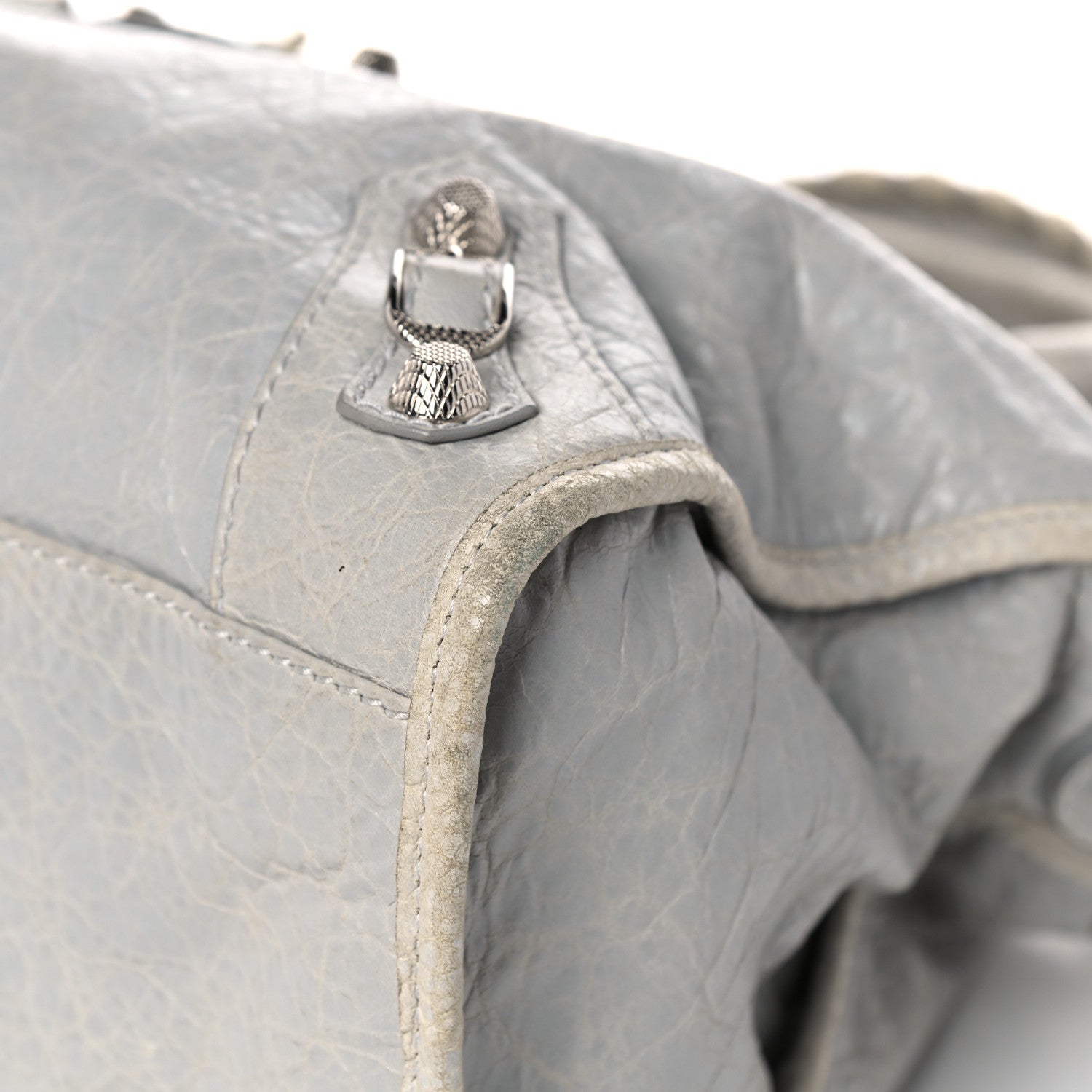 Balenciaga Agneau Giant 12 Silver Hardware City Gris Ciment 8 of 22