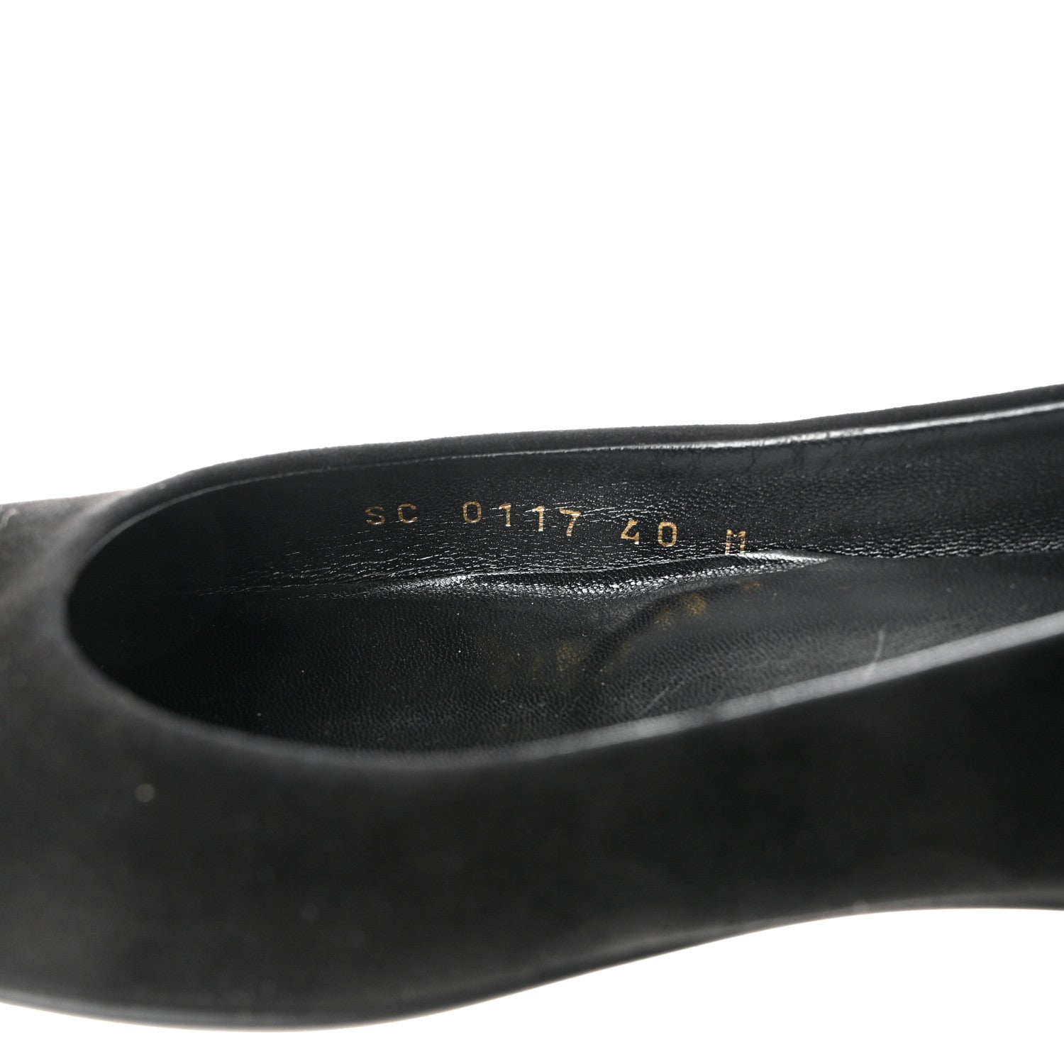 Louis Vuitton Suede Monogram Uniformes Ballet Flats 40 Black 6 of 10