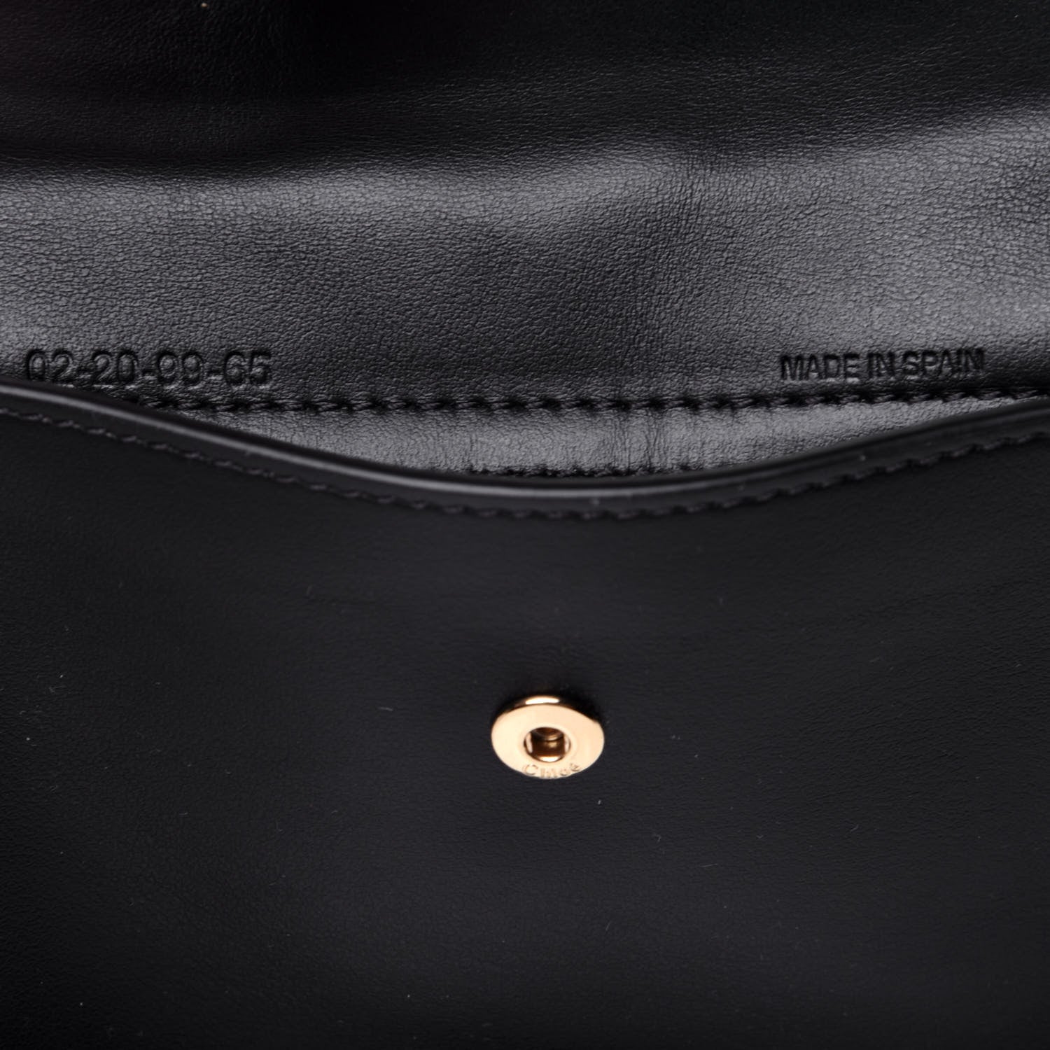 Chloe Shiny Calfskin Tess Mini Crossbody Bag Black 7 of 11