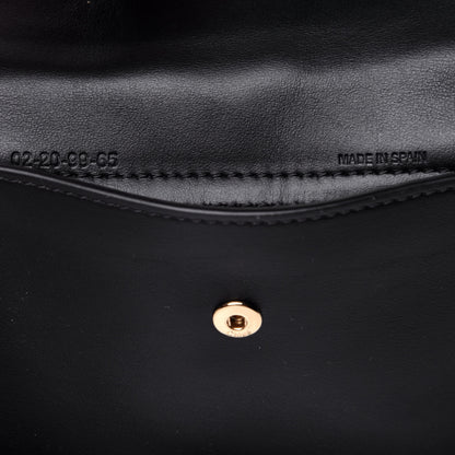 Chloe Shiny Calfskin Tess Mini Crossbody Bag Black 7 of 11