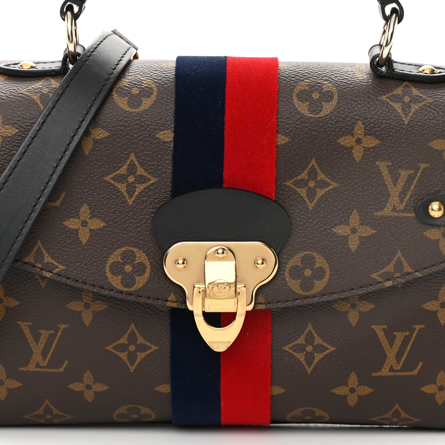 Louis Vuitton Monogram Georges BB Marine Cherry 8 of 17