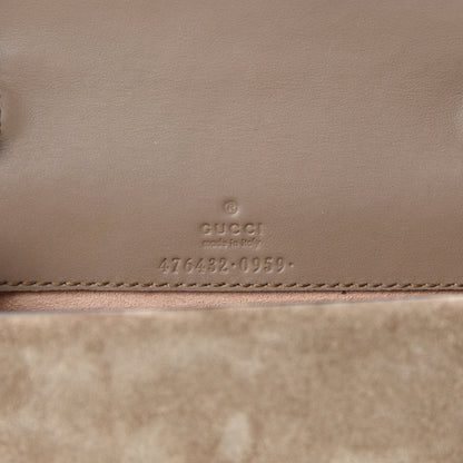 Gucci GG Supreme Monogram Super Mini Dionysus Shoulder Bag Taupe 8 of 10