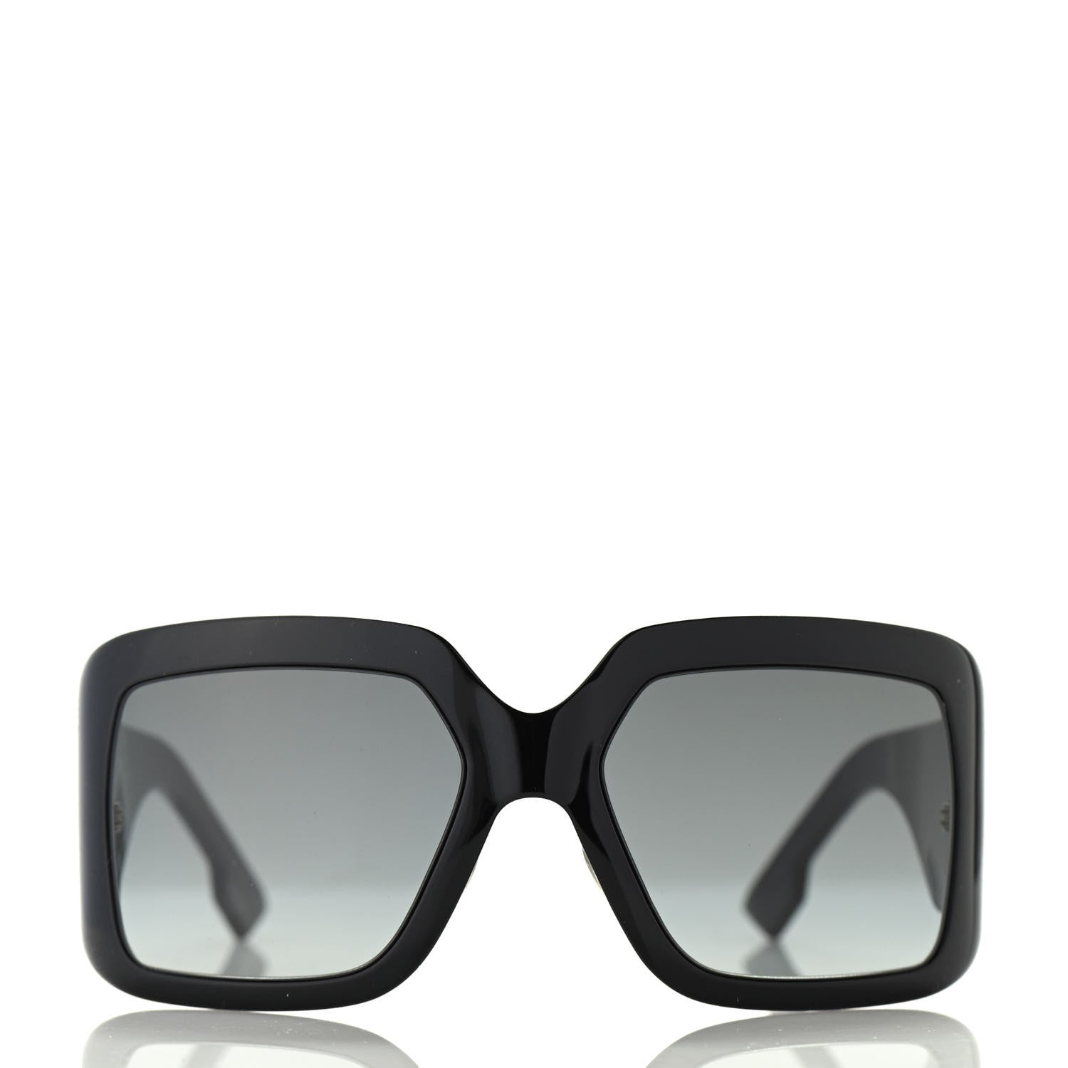 Christian Dior Acetate DiorSo Light 2 Shield Sunglasses Black 2 of 9