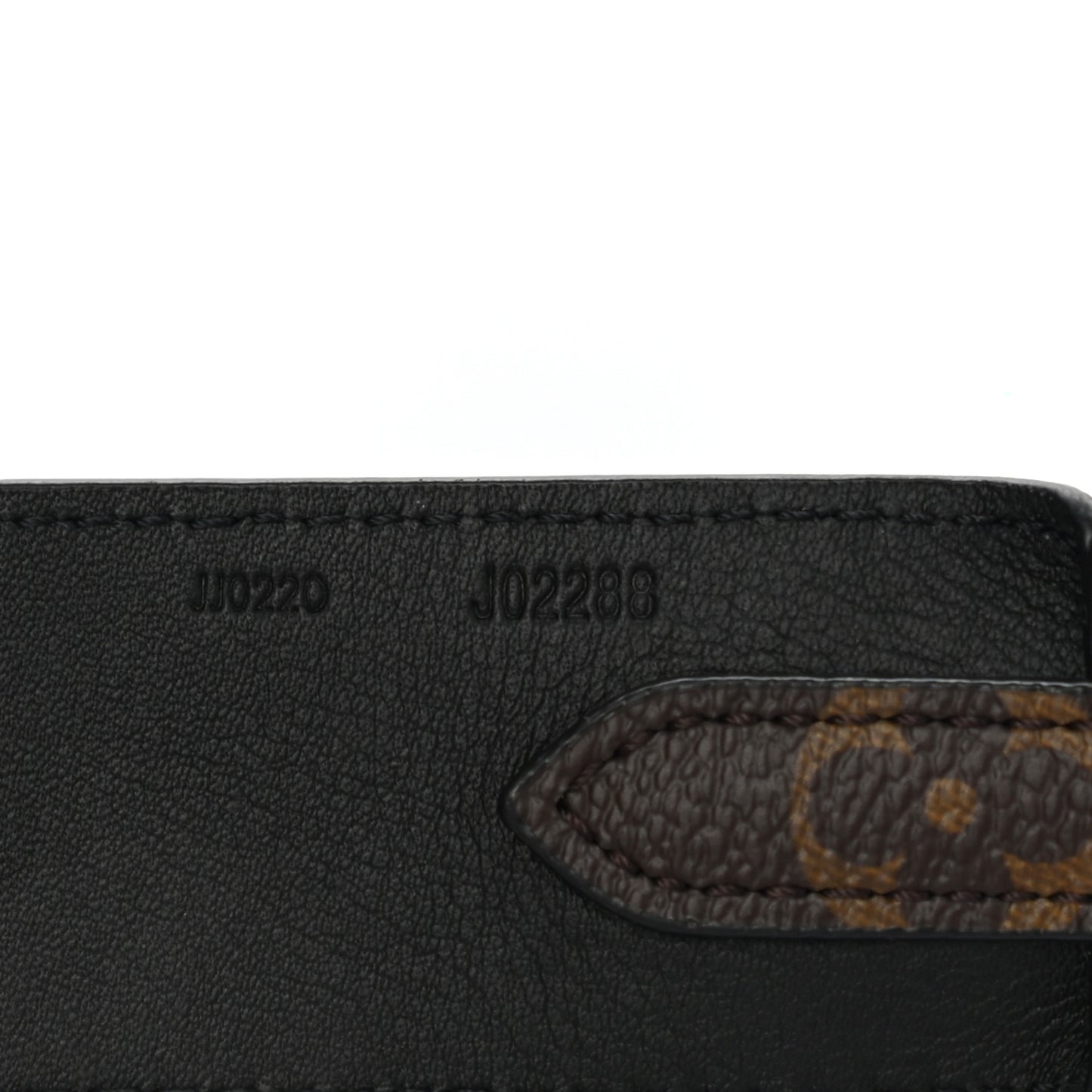 Monogram Bandouliere Shoulder Strap Black