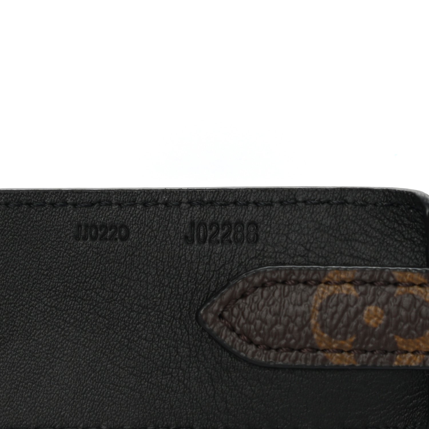 Louis Vuitton Monogram Bandouliere Shoulder Strap Black 5 of 5