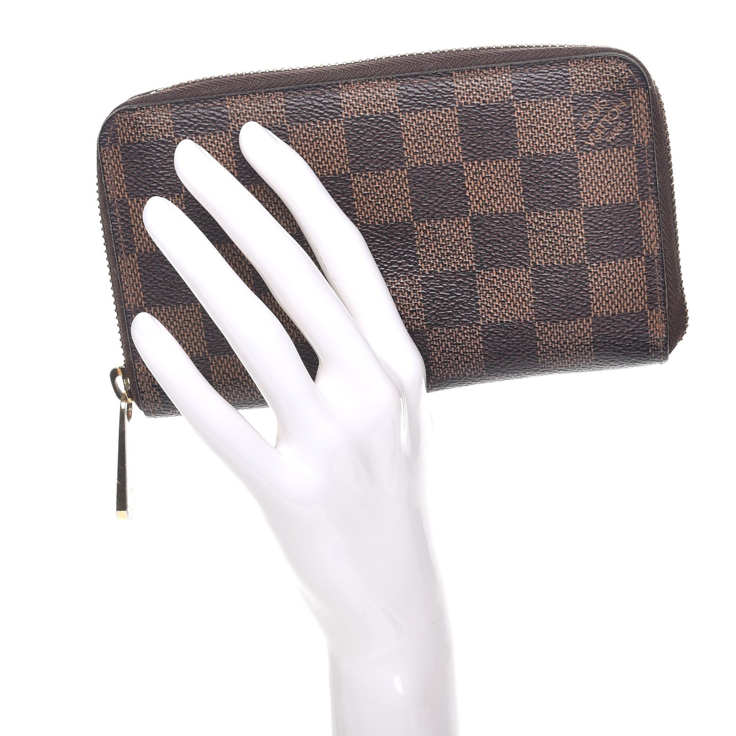 Damier Ebene Zippy Compact Wallet
