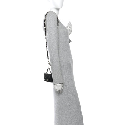 Chanel Caviar Quilted Mini Chain Belt Bag Black 2 of 11