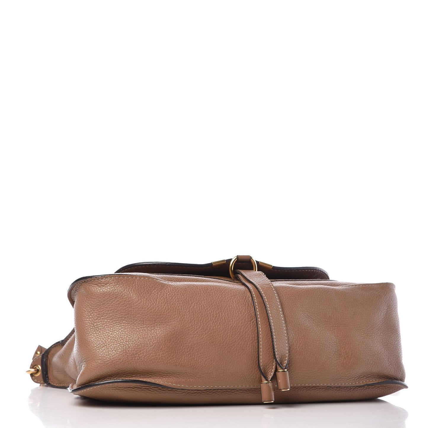 Calfskin Medium Marcie Satchel Nut