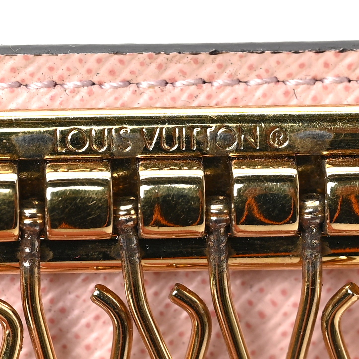 Monogram Multicles 6 Key Holder Rose Ballerine