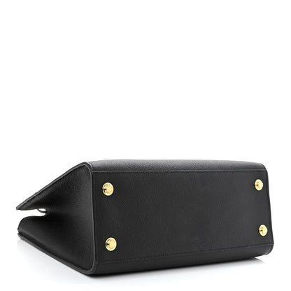 Louis Vuitton Taurillon City Steamer MM Black 4 of 9