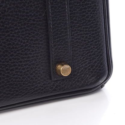 Hermes Ardennes Birkin 35 Black 14 of 15