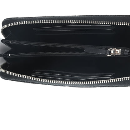 Chanel Caviar Quilted Medium Zip Around Wallet Black 5 of 10