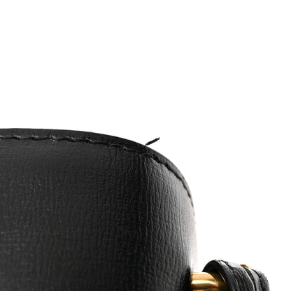 Saint Laurent Calfskin Medium Monogram Sunset Black 16 of 17