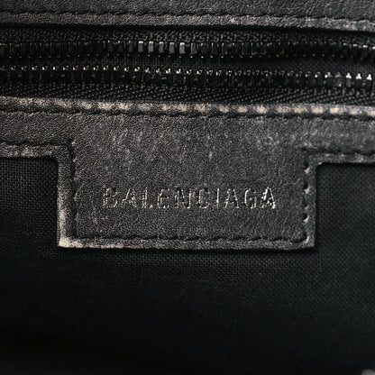 Balenciaga Used Calfskin Small Le Cagole Shoulder Bag Black 7 of 11