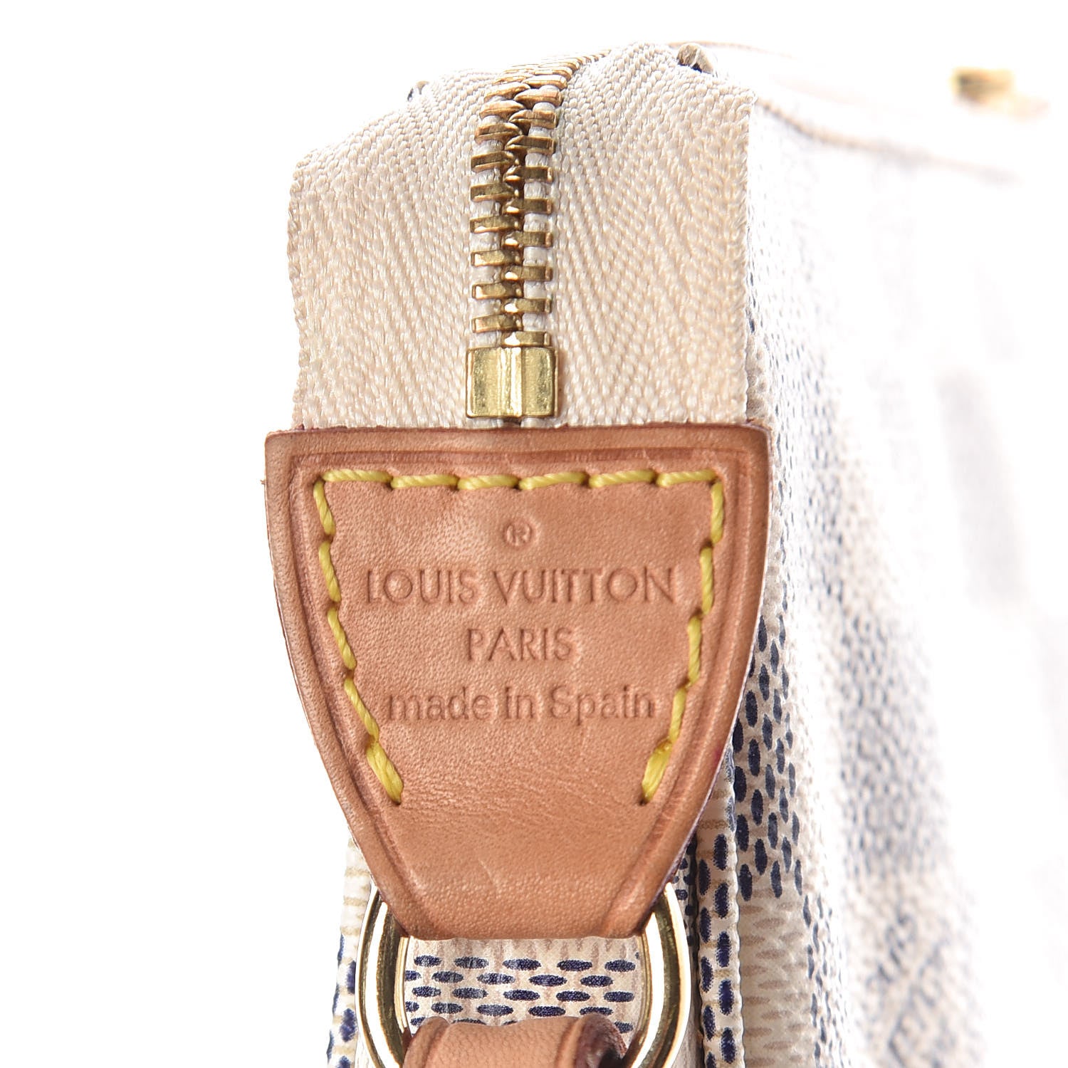 Louis Vuitton Damier Azur Pochette Accessories NM 9 of 9