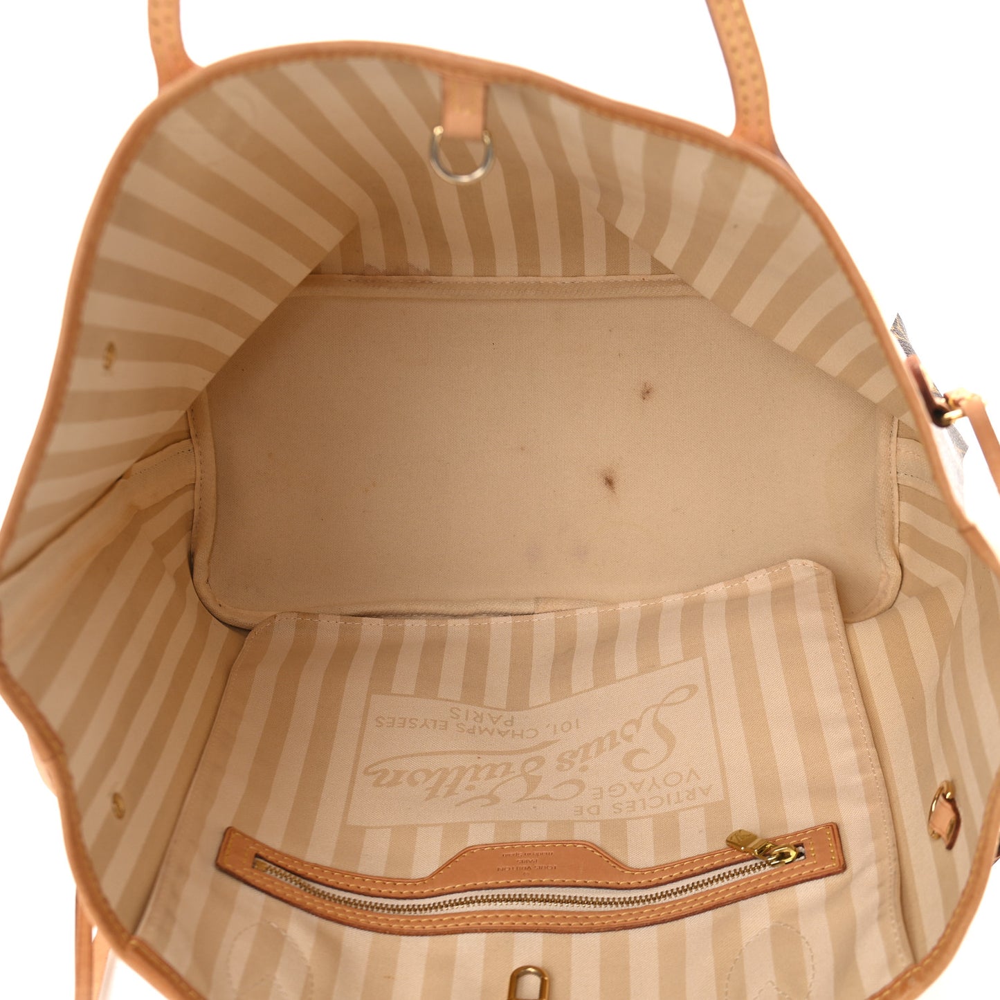 Monogram Rayures Neverfull MM