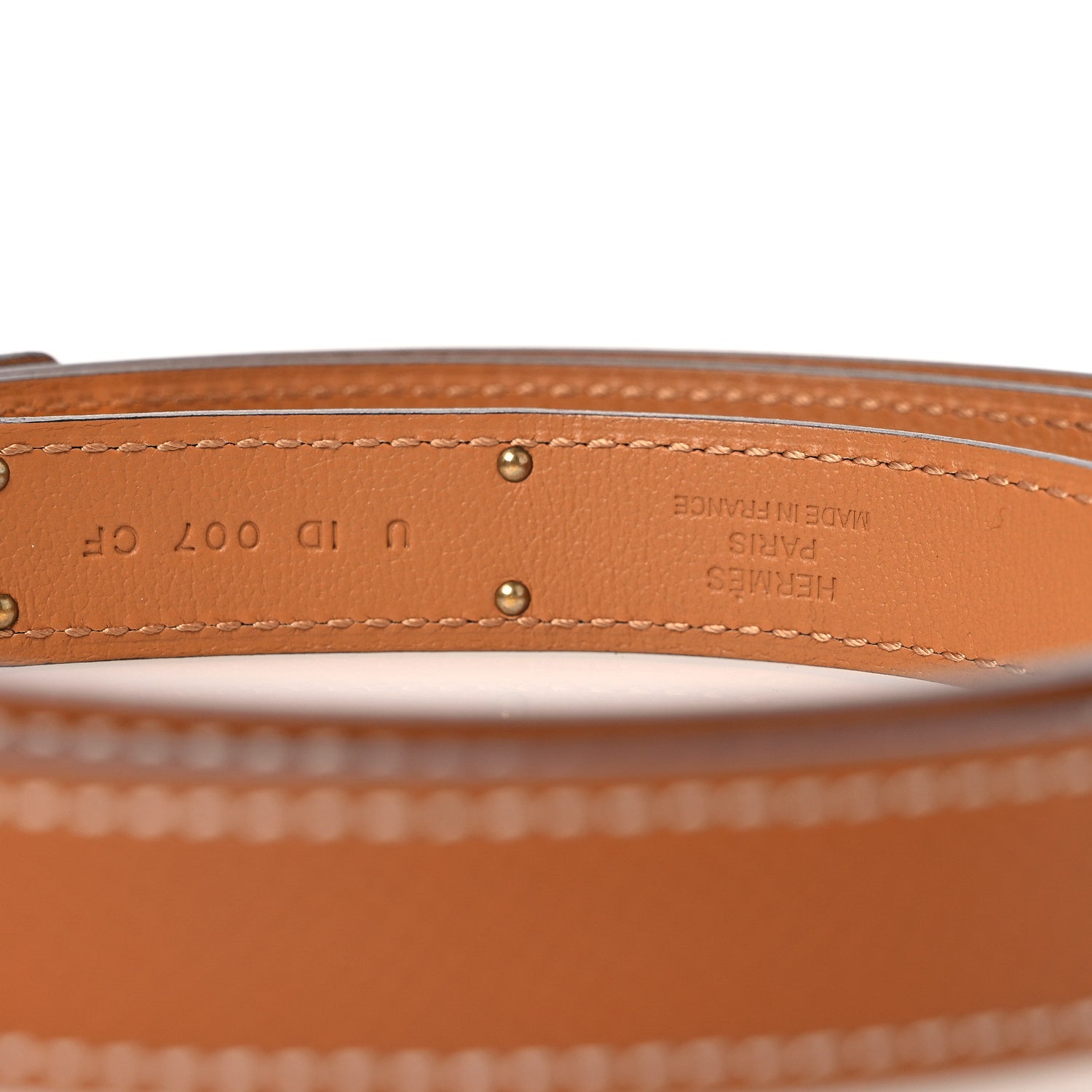 Hermes Epsom Kelly Belt Gold 4 of 5