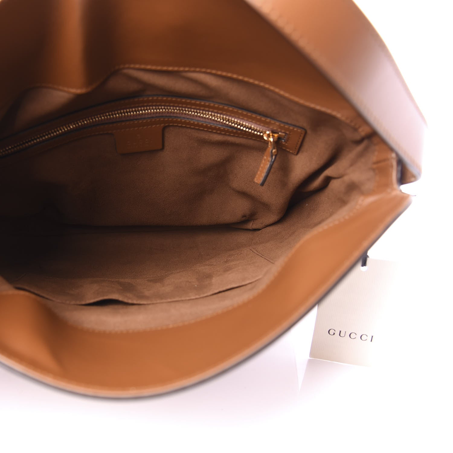 Gucci Boarded Plutone Calfskin Medium Arli Shoulder Bag Nocciola 5 of 11